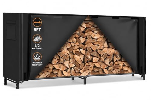 Gtongoko 8FT Firewood Rack