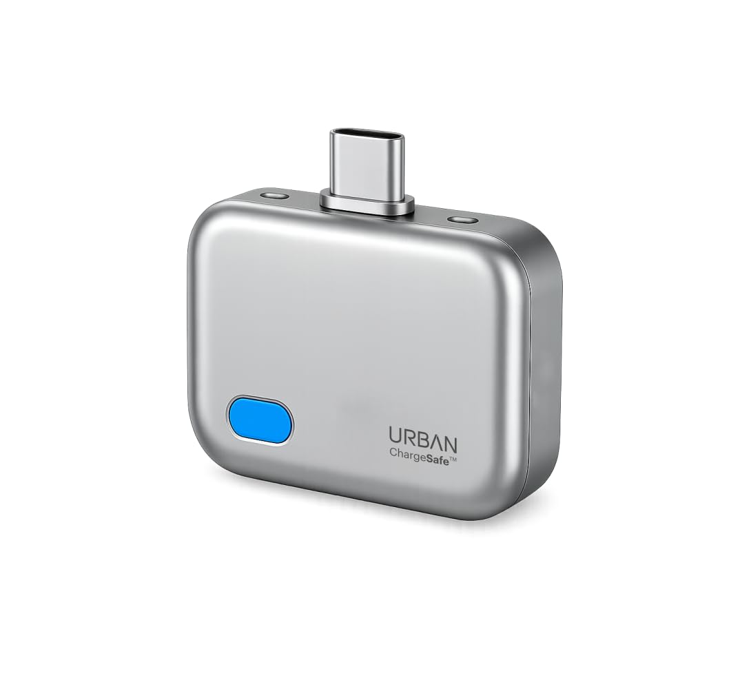 URBAN ChargeSafe Smart Auto Disconnect Adapter. | Compact Design, Built-in USB-C Plug, Cable-Free Charging, LED Indicator, Travel Friendly-picture-35