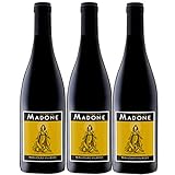 Domaine de la Madone Le Pérréon Beaujolais Villages Rotwein Wein trocken AOP Frankreich I Versanel Paket (3 Flaschen)