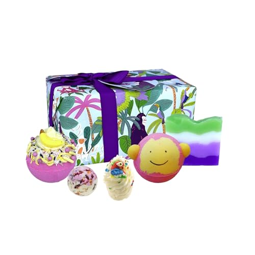 Bombes de bain fait main et savon aux huiles essentielles Wild About Bomb Lot de 5