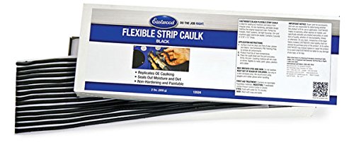 Eastwood 2 Lbs Flexible Strip Caulk Bk Seals-Out Moisture and Debris from Irregular Areas Non-Hardening & Paintable