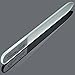 ClassyLady Professional Glass Nail File - Double Sided Glass Nails File instead of Emery Boards and Buffers, Nail Files without Cases (Clear Single)