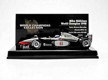 ミニカー MINICHAMPS  1/43 PMA McLaren M.HAKKINEN Amazon | PMA 1/43 McLaren MP4/13 Mika Hakkinen World Champion 1998
