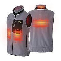 Algopix Similar Product 16 - PROSmart Heated Vest Polar Fleece