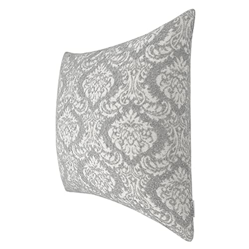 Romandeco Jacquard Damask Decorative Throw Pillow Covers For Couch/Sofa/Bedroom, 2 Pack, 18X18 Inch (45Cm) #TOP1