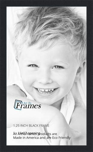ArtToFrames 16x27 Black Picture Frame