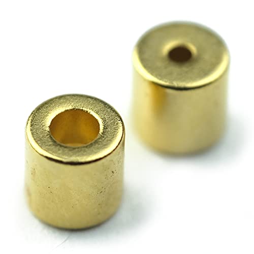 First4magnets f555g-1 Diamètre 5 mm x 5 mm d'épaisseur Aimant fermoir Bijoux plaqué or avec 0,66 kg Traction (1 Paire) Cover