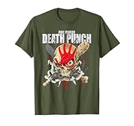 Heavy Metal Music design. Official Five Finger Death Punch Merchandise Five Finger Death Punch T-Shirts for Men, Women, Boys and Girls; Five Finger Death Punch Band T-Shirt; Five Finger Death Punch Shirt; 5FDP T-Shirts Lightweight, Classic fit, Doubl...