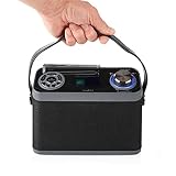 NEDIS DAB+ Radio | Tisch Ausführumg | DAB+ / FM | 2.4'' | Farbbildschirm | Batteriebetrieben/Netzstromversorgung | ...