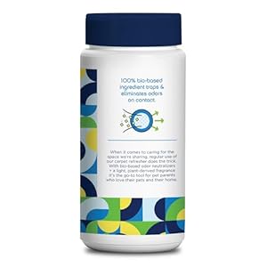 Carpet refresher powder carpet deodorizer powder pet safe  carpet powder pet odor eliminator for carpet with plant based juniper leaf scent  made in the usa  16oz pack of 3   cucciolini doodles
