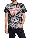 Calhoun NHL Surf & Skate Mens Spiral Tie Dye T-Shirt – The Sunset Collection (Detroit Red Wings, Large)