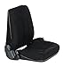 Vestil LTSD-C Deluxe Forklift Cloth Seat with Seat Belt, 20.5" Length, 23" Width, 12" Height, Black