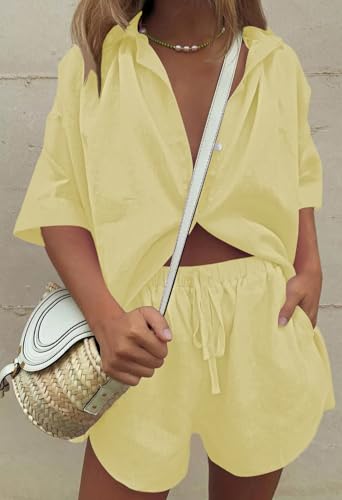 Image of Fixmatti Women Jumpsuit Low V Neck Drawstring Waisted Long Pant Romper Outfits