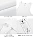 LAPASA Men's 100% Cotton Ribbed Tank Tops Sleeveless Crewneck A-Shirts Basic Solid Undershirts Vests 4 Pack M35, White, XX-Large