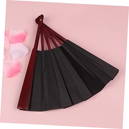 INOOMP 4 Pçs 8 Ventiladores Dobráveis ​​Decorativos Cna Moda Ventiladores De Tecido Feitos À Mão Ven