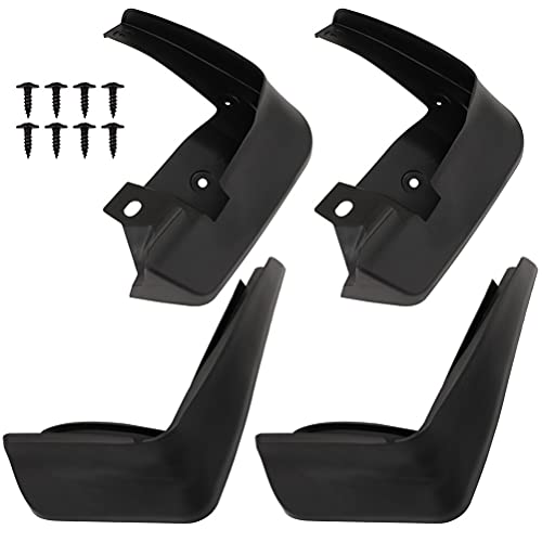Image of ECCPP 4Pcs Mudguard Splash Guards Front & Rear 2008-2012 for Honda for Accord 2.4L 3.5L Mud Flaps Set of 4 Flexible and Bendable Mud Flaps Splash