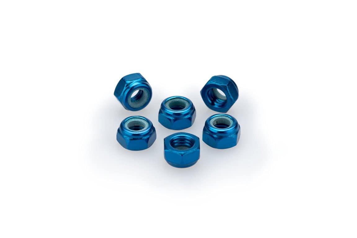 Puig Blister 6 M5 autobloca Nuts blue