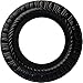 Ekena Millwork CM10CLBLF Claremont Ceiling Medallion, 10 5/8"OD x 5 3/4"ID x 1/2"P, Hand-Painted Jet Black