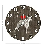 Zoom IMG-1 i love italian greyhound orologio Zoom IMG-1 i love italian greyhound orologio