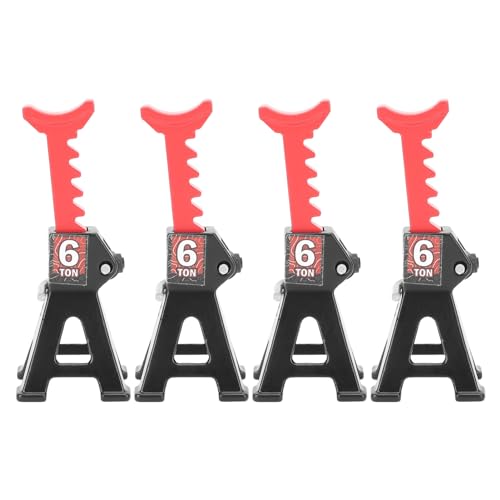 Cavalletto Regolabile in Lega di Alluminio Leggera Resistente for Auto RC, 4 Pezzi (#2)