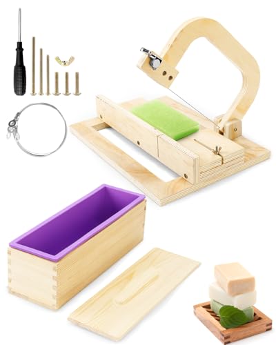 UCEC Soap Maker Kit with Adjustable Cutter & Mold