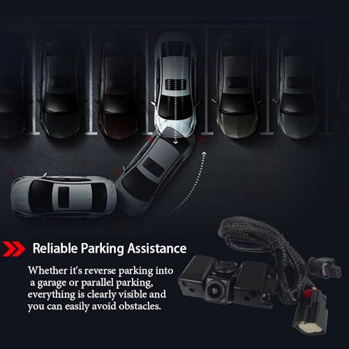 Image of Backup Camera for Car Easy Installation: Rear View Camera for 2016-2019 Chevrolet Silverado, GMC Sierra 1500 2500 3500 - Reverse Park Assist Camera Replacement - OEM 84062896