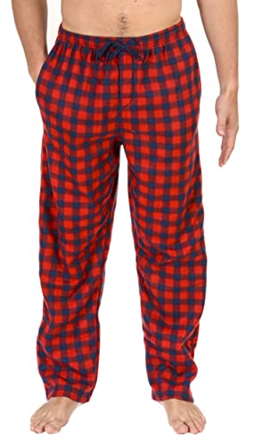 RUGGED FRONTIER Men's 2 Pack Cozy Polar Fleece Pajama Sleep Pants2
