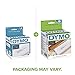 DYMO LW Mailing Address Labels for LabelWriter Label Printers, White, 1-1/8'' x 3-1/2'', 2 Rolls of 260