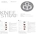 AGPTEK 2 Pack Rodillera Ajustable, Rodilla Protector Correa Rotuliana para Tendón Alivio...