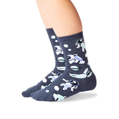 Hot Sox unisex-child Fun Conversation Starter Crew Socks - 1 Pair Pack - Cool & Cute Boys and Girls Gifts3