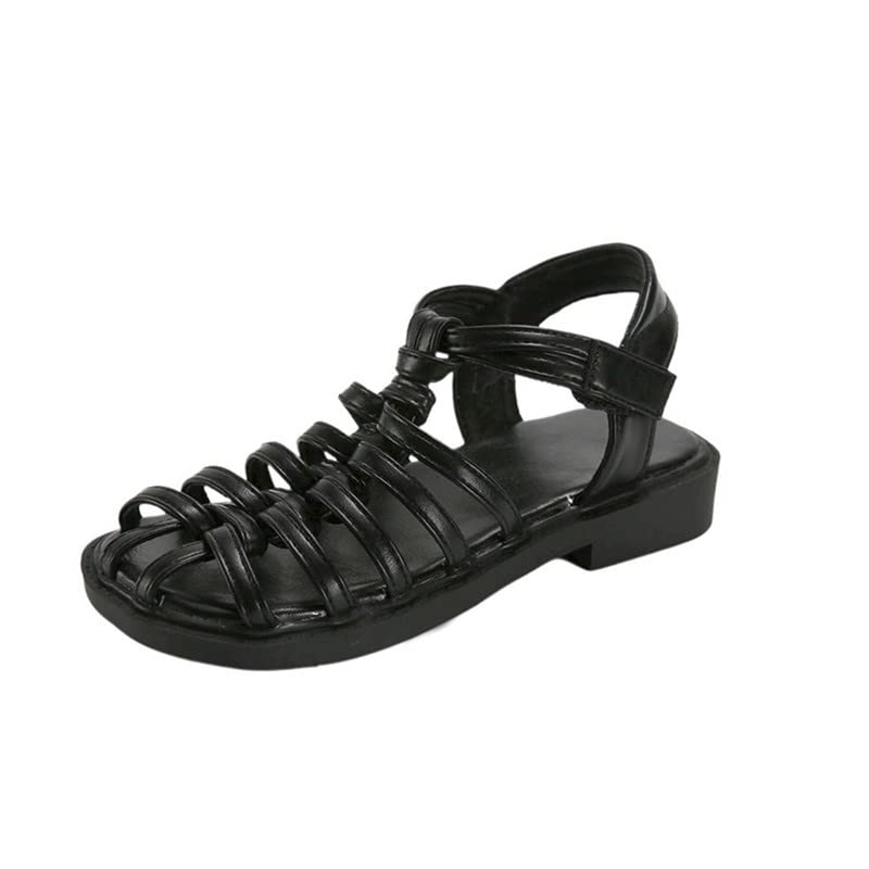 Girl Sandals Summer Casual Soft Sole Non-Slip Little Kid Breathable Beach Shoes