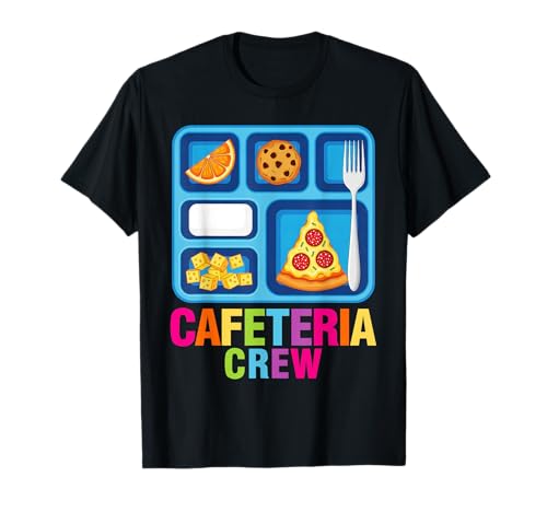 Cafeteria Crew Heart Funny Cute Lunch Lady Squad. T-Shirt