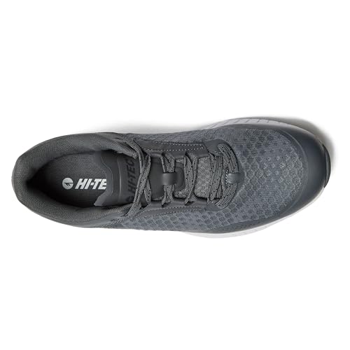 HI-TEC Avalon Trail Running Shoes for Men, Lightweight Breathable Mens Hiking Sneakers or Athletic Walking Shoes for Men, Black, Grey or Green, Size 7-14 Men Shoes4