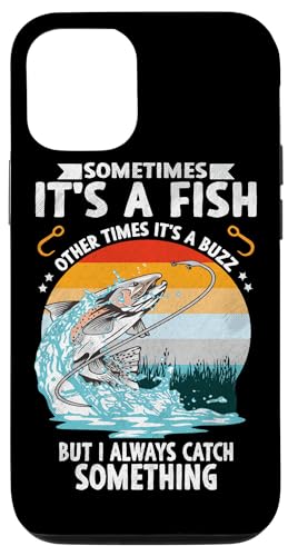 Cool Fishing Sometimes Its a fish ނ  tBbV[} X}zP[X iPhone 12/12 Pro p