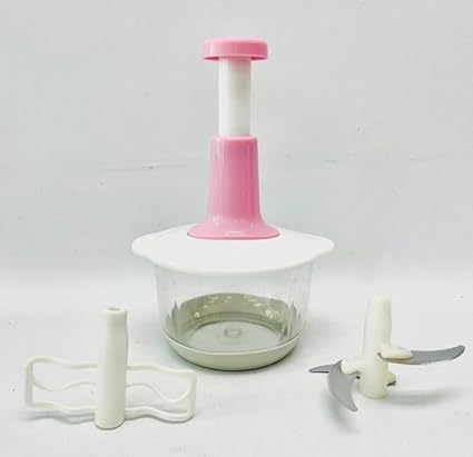 ZAKARO Push Chopper for Vegitable & Fruit Slicer, 1500 ml Capacity