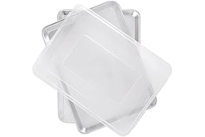 Nordic Ware Naturals Two Half Sheets with Lid Set