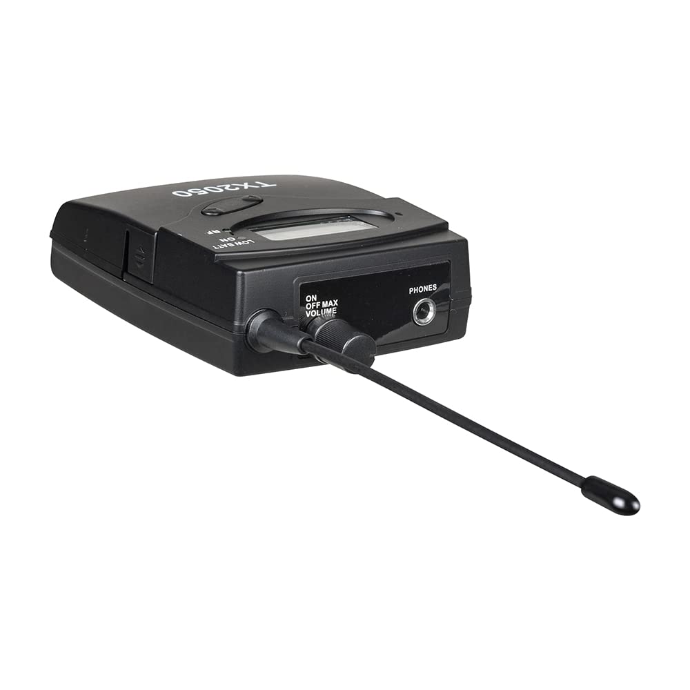 Bodypacks Kabelloses In-Ear-Monitorsystem, 2-K-Aufnahme-Kopfhörer, Studio-Monitor-Sender, Überwachungstyp für Bühne, Kirche, Band, Musiker, Schule, 103 m Reichweite, 8 Stück