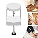 WXLTSGM Pedicure Foot Rest Stool Chair, Beauty Nail Salon Pedicure Stool Height Length Adjustable, Portable Pedicure Foot Rest Chair White Salon Spa for Manicurists Pedicurists