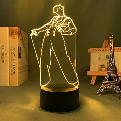 3D Night Light Harry Styles lamp Gift for Fans Bedroom Decor Light LED Touch Sensor Color Changing Work Desk Lamp Harry Styles