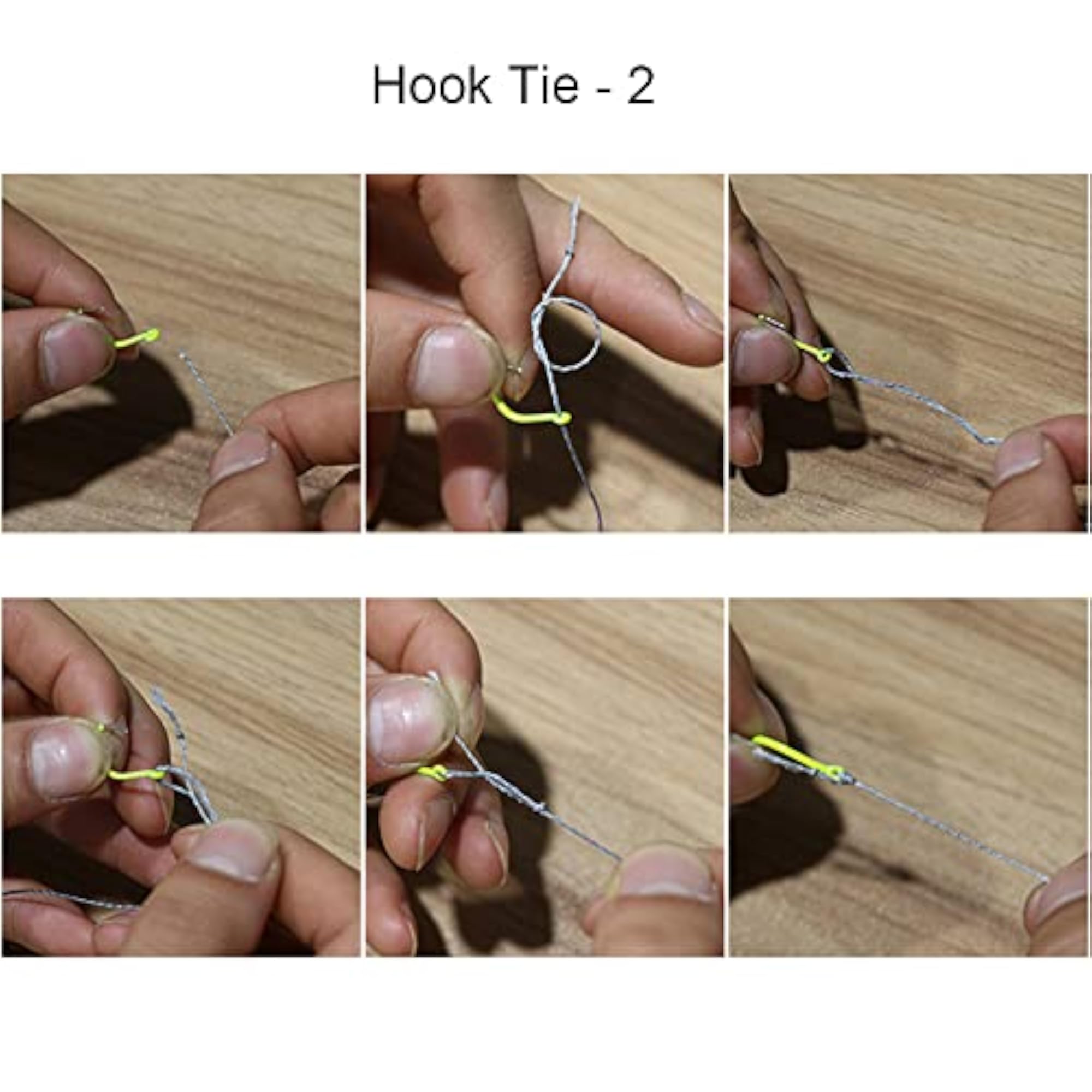 50pcs Fluorescent Fishing Hooks, Steel Fishing Hooks