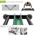 Glute Ham Glider, Hamstring Roller with V Bar - Image 4