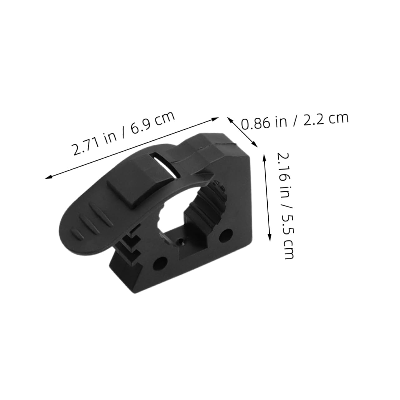 HOLIDYOYO Quick-release Rubber Clamp Car Tool Organizer for Boat Leaf Spring Clamps