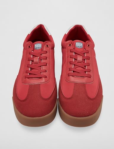 Buy U.S. Polo Assn. Men Burgundy Sneakers - Image 4