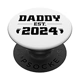 Photo Gallery first time daddy est 2024 for future daddy - funny new daddy popsockets popgrip intercambiabile Photo Gallery first time daddy est 2024 for future daddy - funny new daddy popsockets popgrip intercambiabile