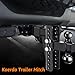 Adjustable Trailer Hitch -Drop Hitch-Tow Hitch FITS 2.5 inch Receiver-8inch Drop/Rise, 2
