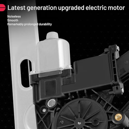 Image of BDFHYK 751-600 Power Window Regulator with Motor Front Left for 2011-2014 F-150 Lincoln Mark LT 2011 2012 2013 2014 11 12 13 14
