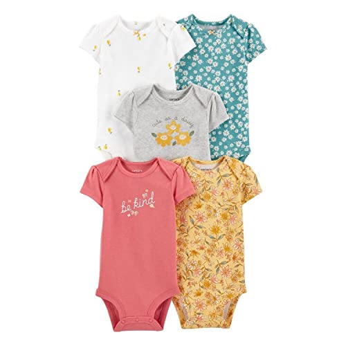 Image of Carter's baby-girls Multi-pk Bodysuits 126g330