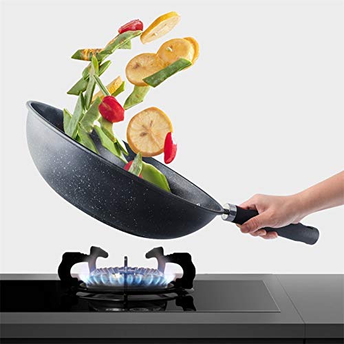 Wok de Hierro Fundido 30 cm Antiadherente Tradicional miniatura 4
