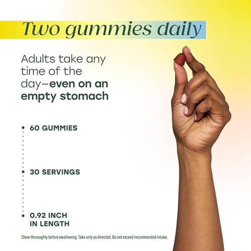 MegaFood Baby & Me 2 Prenatal Gummies, 18 Nutrients, Red Raspberry, 60 Ct - image 6