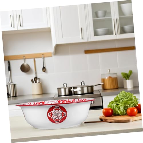 Tazón Vintage de Esmalte ORFOFE Grande para Cocina miniatura 6